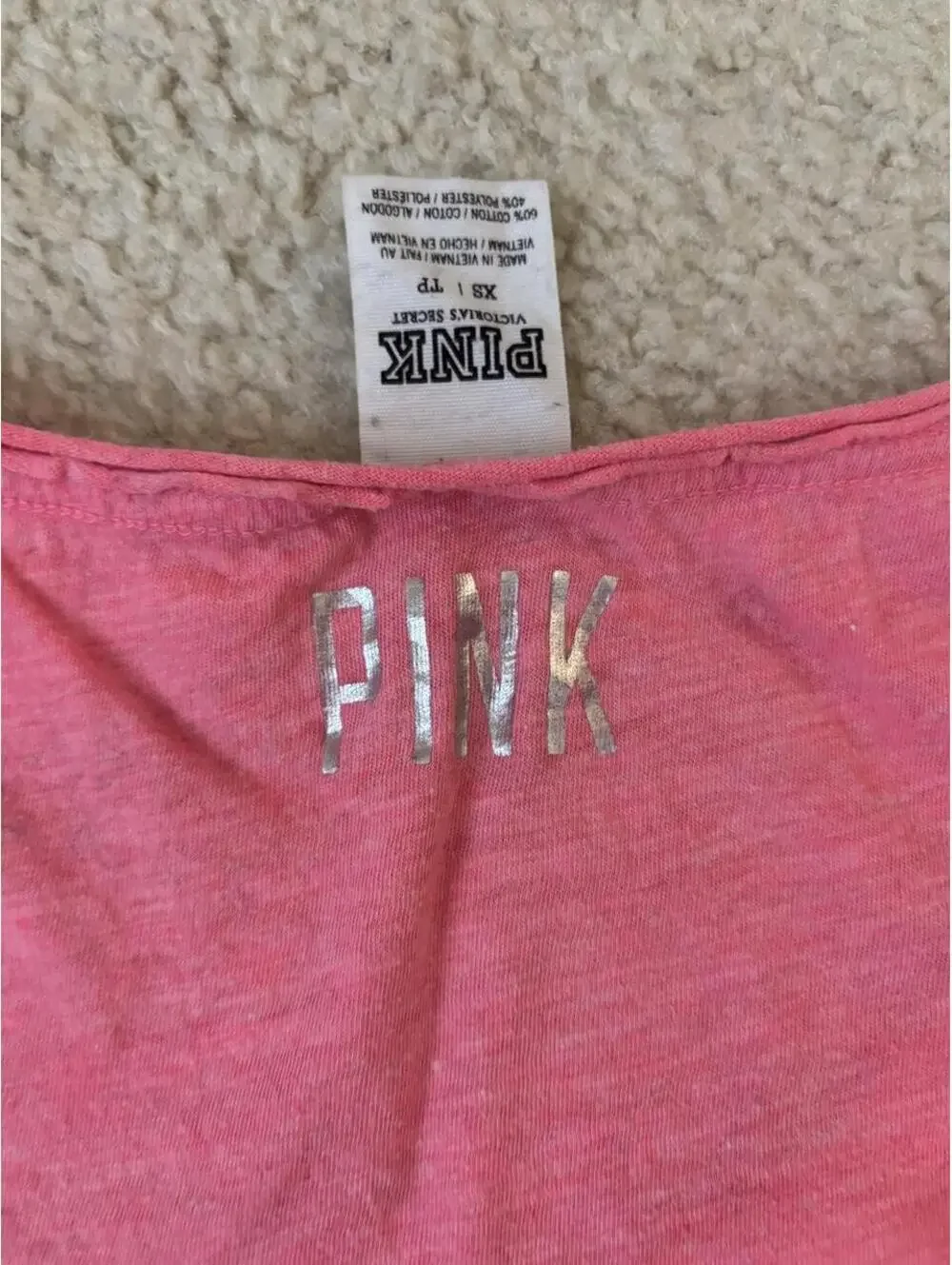 VS PINK Sequin shirt